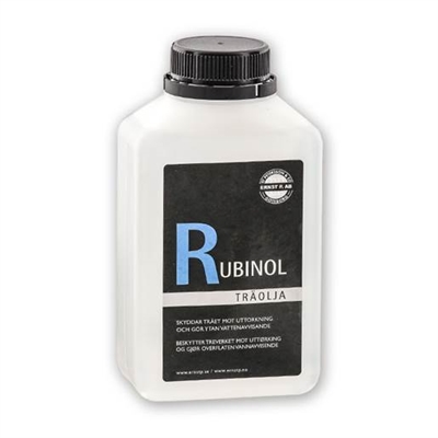 Rubinol Træolie, 500 ml - leveres til døren af AktivSliveren.dk