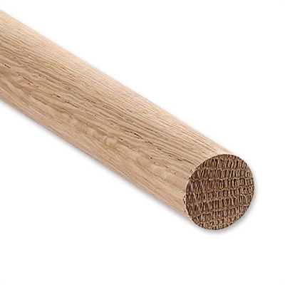 Rundstok eg Ø30 mm, 90 cm - AktivSlivern.dk