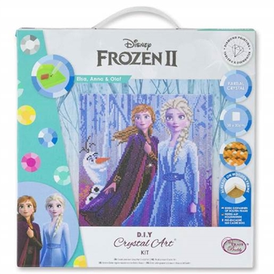 Diamond Painting Kit, Frozen II - leveres til døren fra Aktivslivern.dk