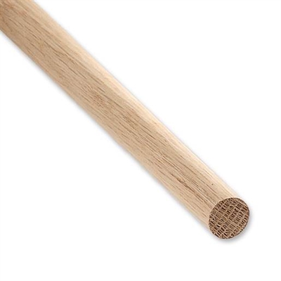 Rundstok eg - Ø12 mm, 50 cm - AktivSlivern.dk