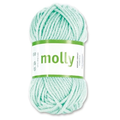 Molly, akrylgarn - Mint