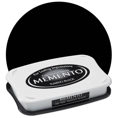 Stempelpude Memento, Tuxedo black - leveres til døren fra AktivSlivern.dk