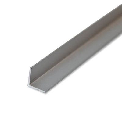 Aluminiumsvinkelstang 1 m, 10x10x1 mm - leveres til døren fra Aktivslivern.dk