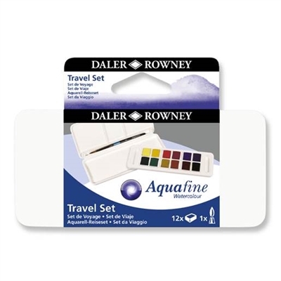 Aquafine Watercolor Trave, 12 farver - leveres til døren fra Aktivslivern.dk