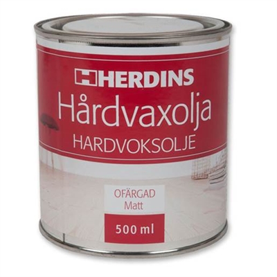 Herdins Hårdvoksolie - 500 ml