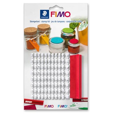 FIMO Bogstavsstempler, 5 mm - leveres til døren fra Aktivslivern.dk