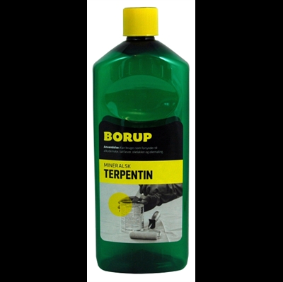 Borup terpentin, 1,0 LTR - leveres til døren fra AktivSlivern.dk