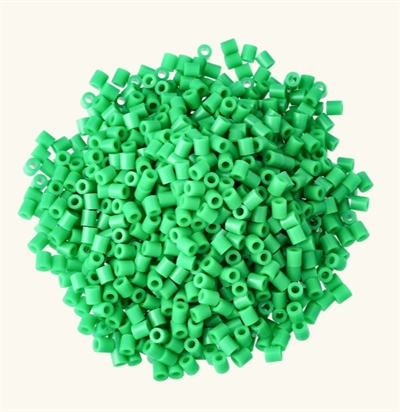 Nabbi Rørperler 1100 stk. - Grøn