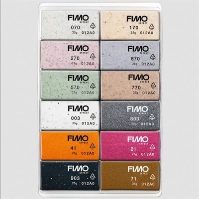 FIMO professional sæt, 12x25 g - leveres til døren fra Aktivslivern.dk