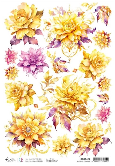 Decoupage Rispapir - Floral