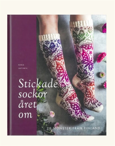 Stickade sockor året om - Strikkebog