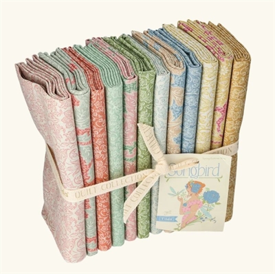 Tilda Fat Quarter Bundle - 12 stykker, stof 53x48 cm