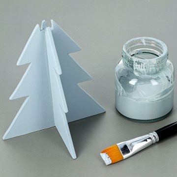 DIY Juletræer af træ