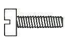 Maskinskrue, CH, M 6 x 30 mm leveres til døren fra Aktivslivern.dk