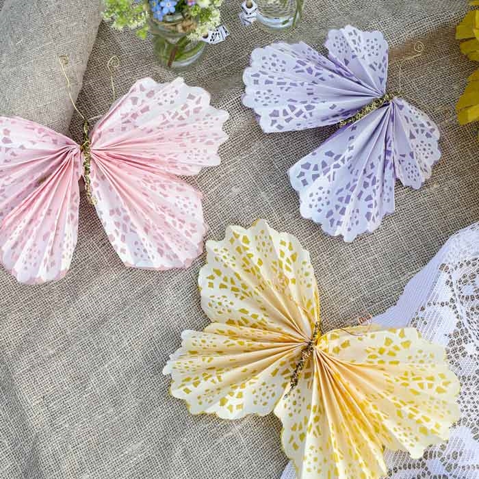 Lav selv - Sommerens sommerfugle af papir