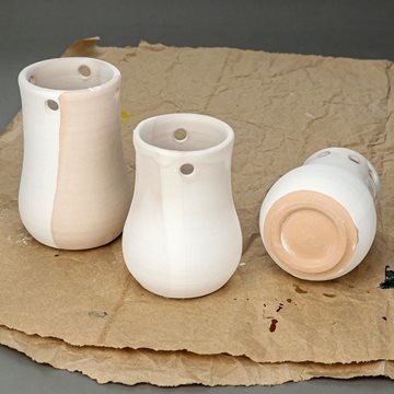 Svampelygte i keramik