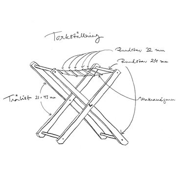 Lav selv - Tørrestativ i gammel stil