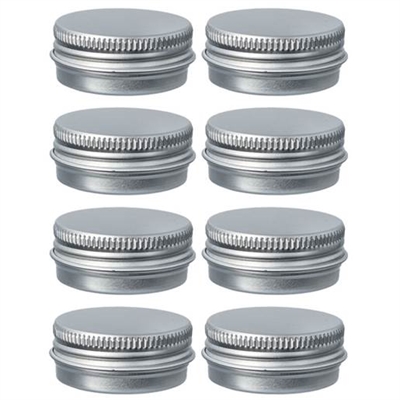 Aluminiumsbeholdere 8 stk, 15 ml - leveres til døren fra Aktivslivern.dk