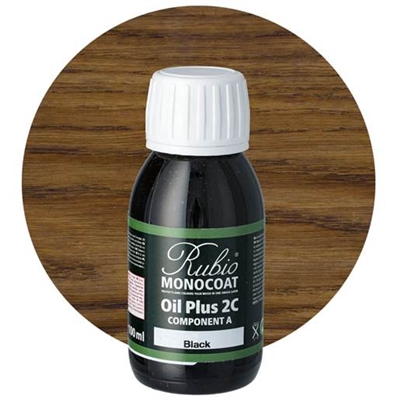 Rubio Monocoat Oil Plus 2C, Black - leveres til døren fra Aktivslivern.dk