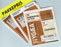 Træbejdser breve pakke med 10 stk. leveres til døren fra Aktivslivern.dk